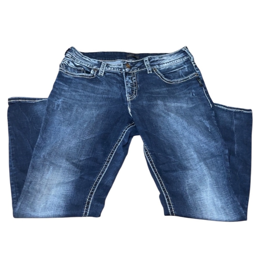 Silver Suki Straight Women’s 14 - Picture 2 of 4